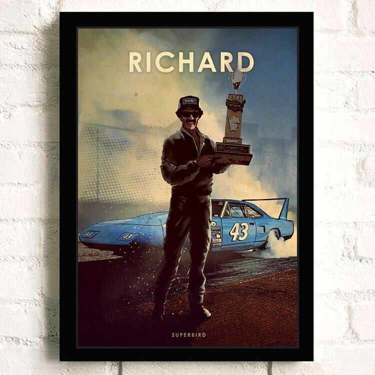 Poster Formel 1 Rennwagen Grand Prix Rennfahrer Legenden I  Deko Print ohne Rahmen